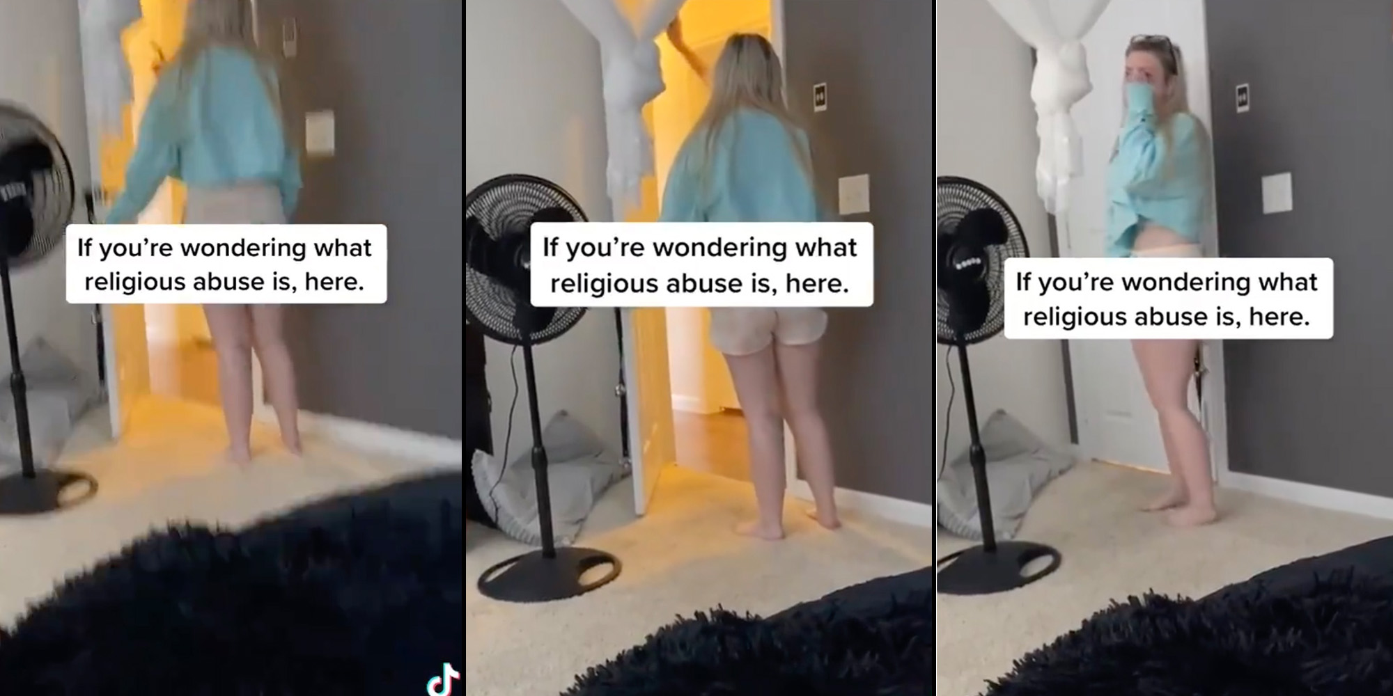 tiktok viral video exorcism