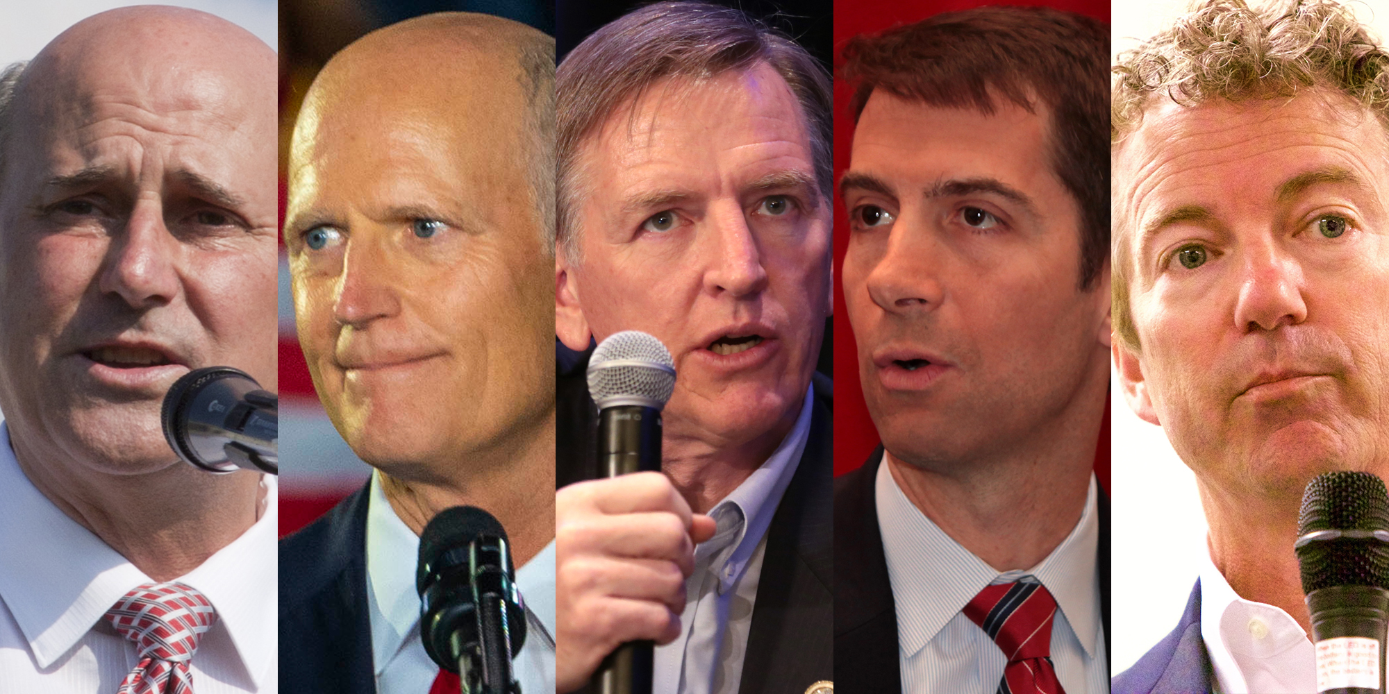louie gohmert, rick scott, paul gosar, tom cotton, and rand paul