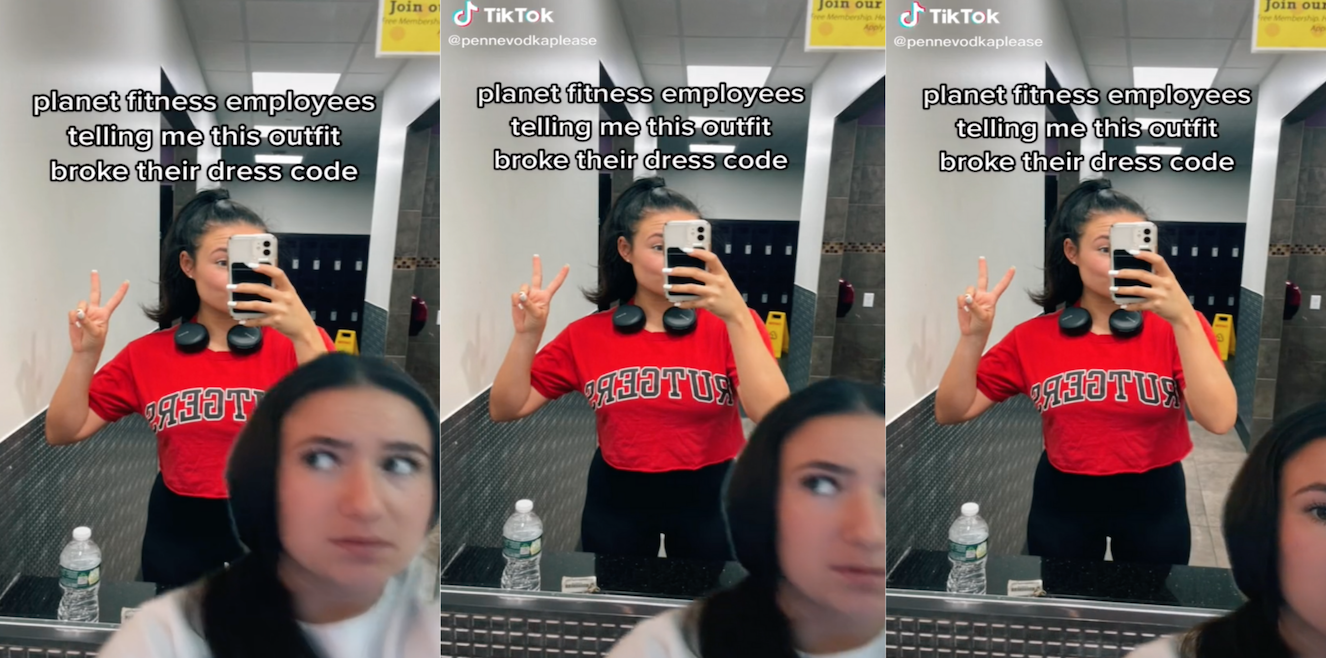 TikToker Wears Crop Top, Leggings to Planet FitnessGets Dress-Coded