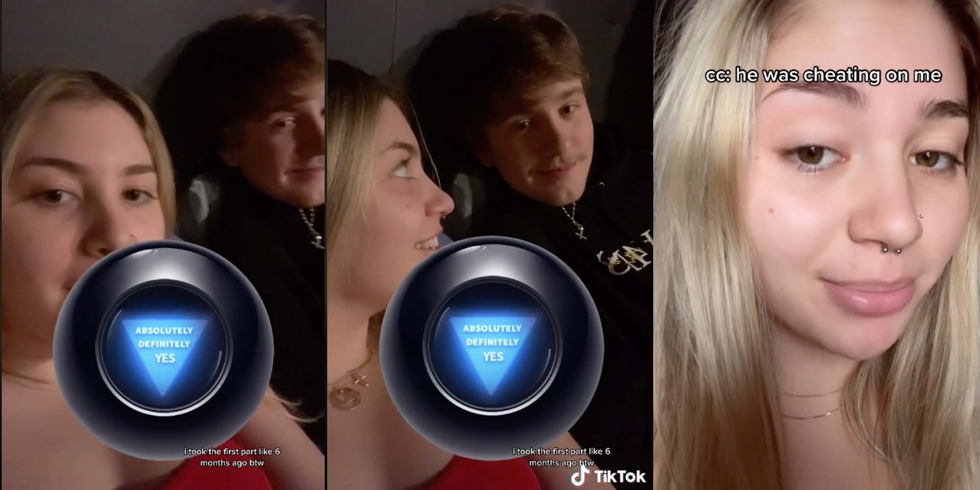 After a TikTok filter says her boyfriend was "absolutely definitely" cheating on her, Keyana Both found out he was.