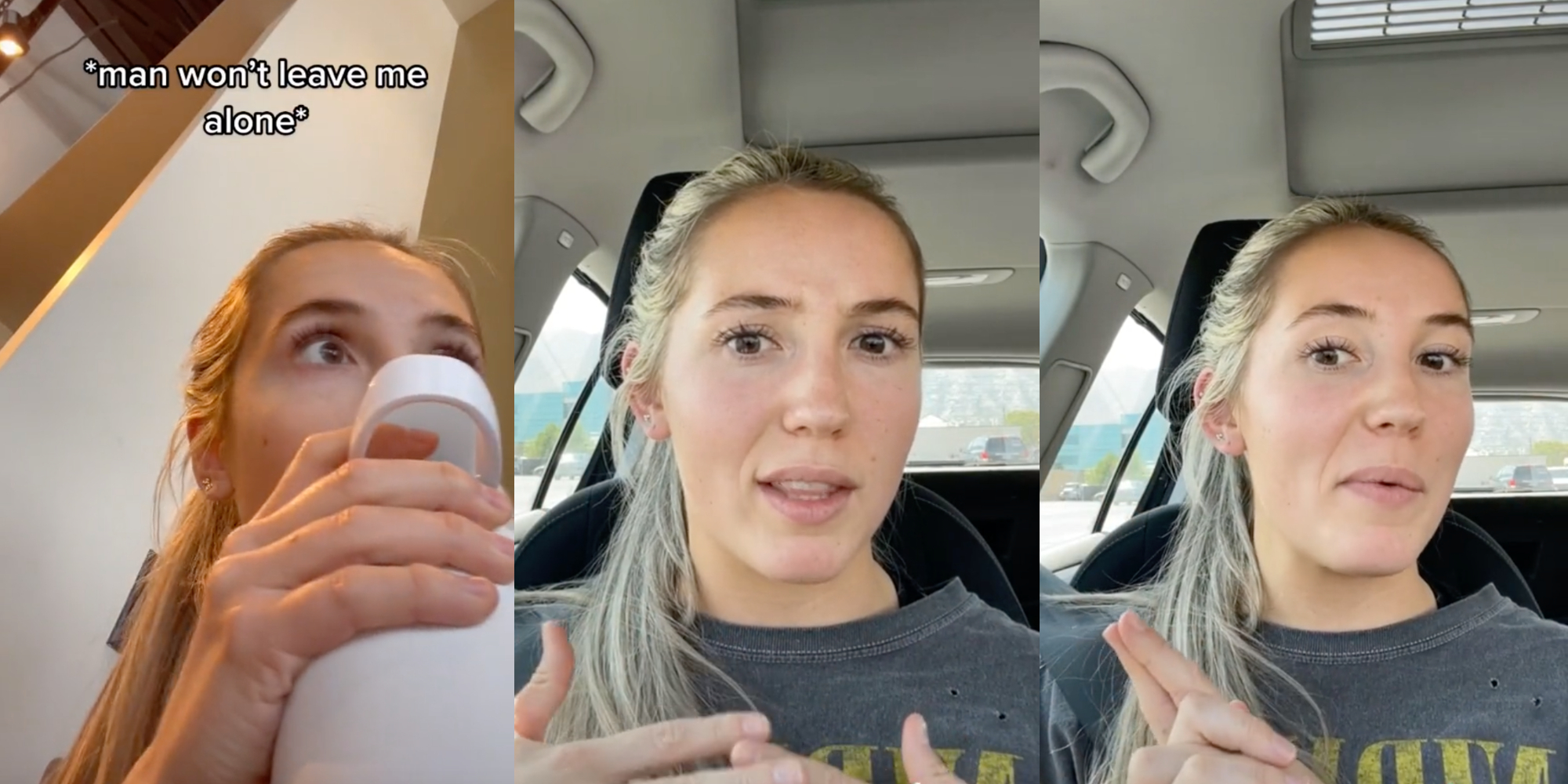 Starbucks barista helps woman being harassed