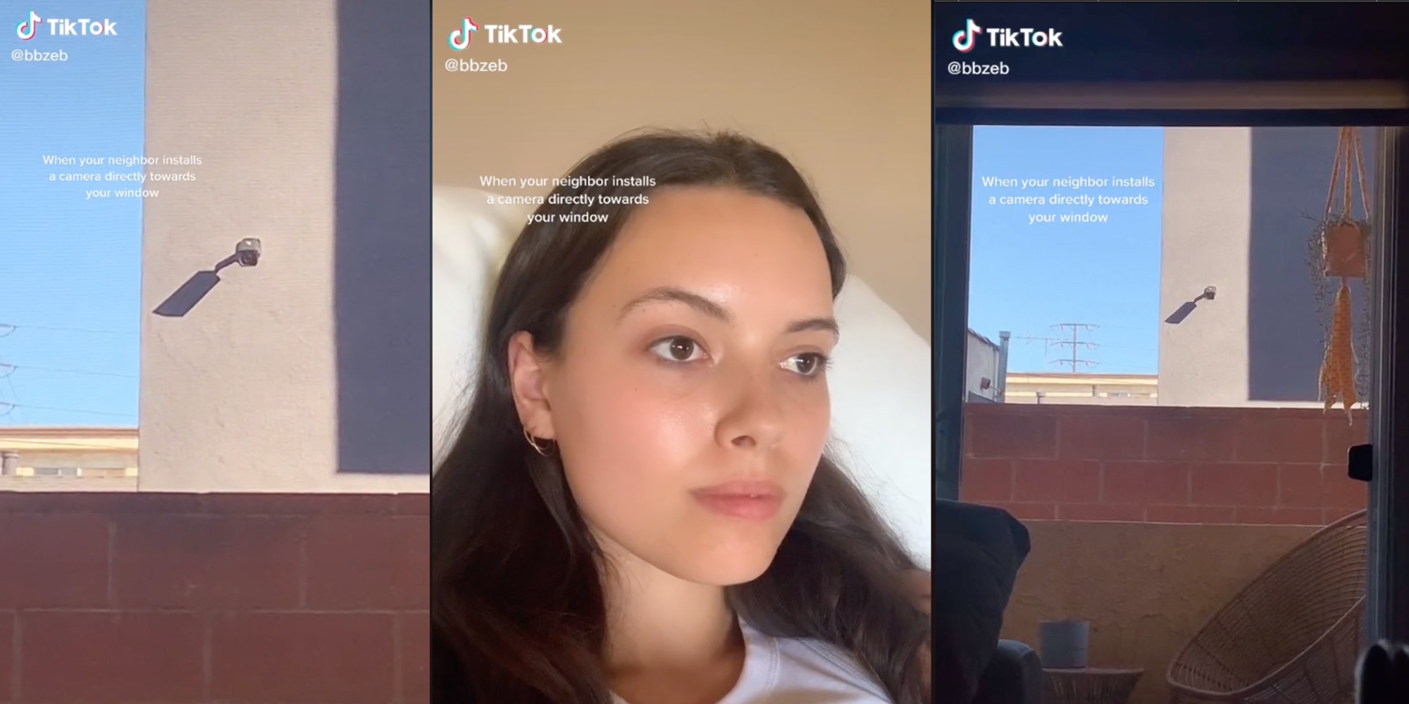 TikToker Neighbor Security Camera