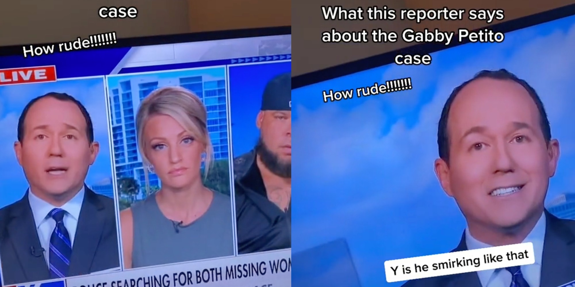 Raymond Arroyo seen commenting about the Gabby Petito case