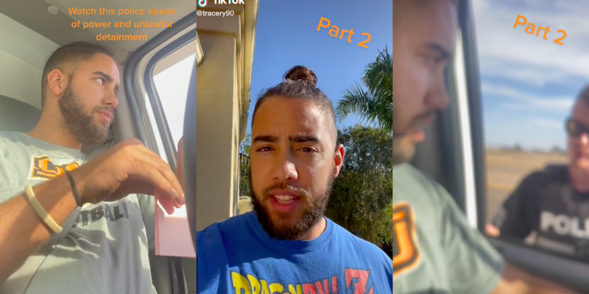 Man records his interaction with police officer