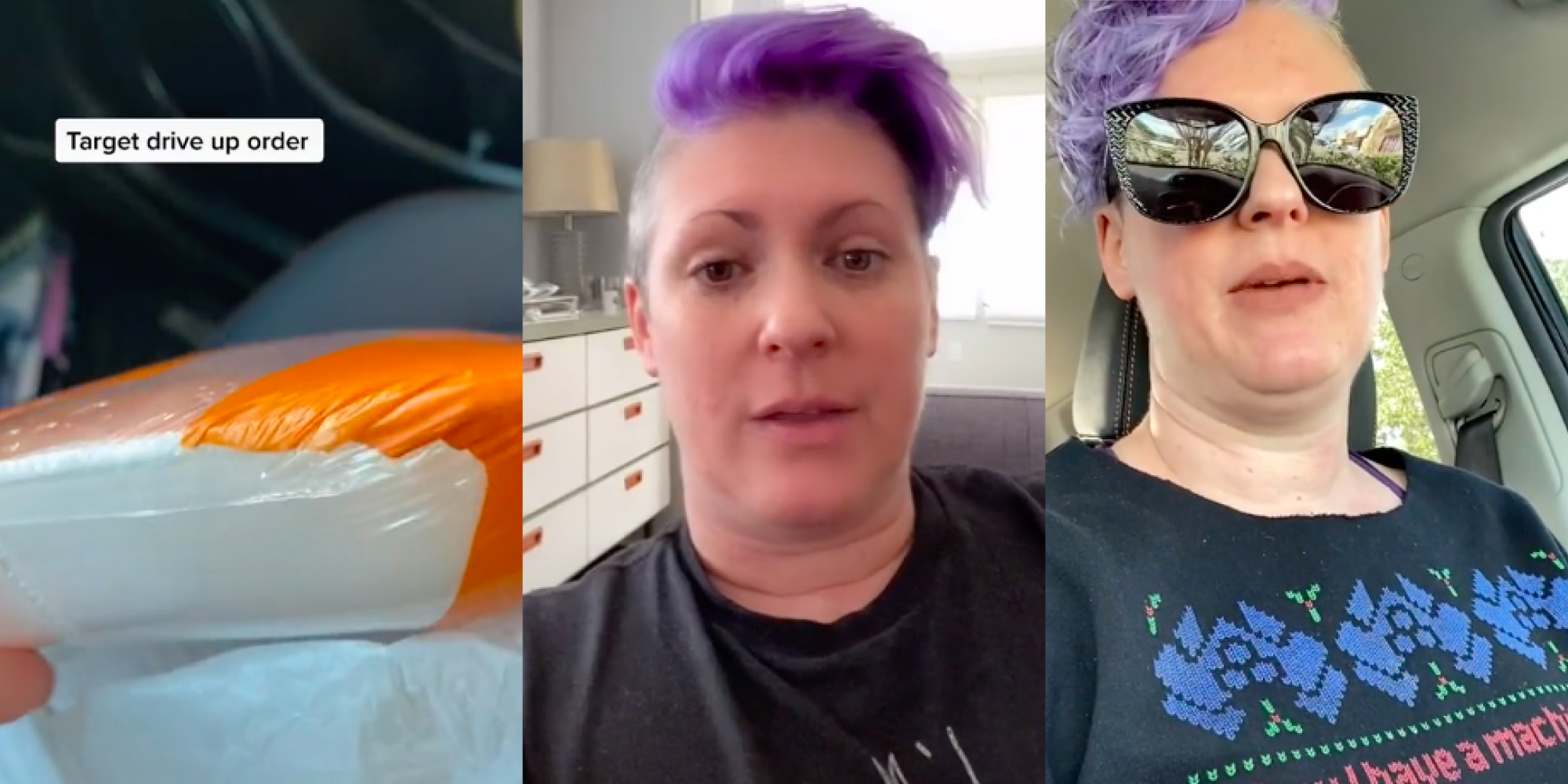 Woman received "puffy" chicken from Target order