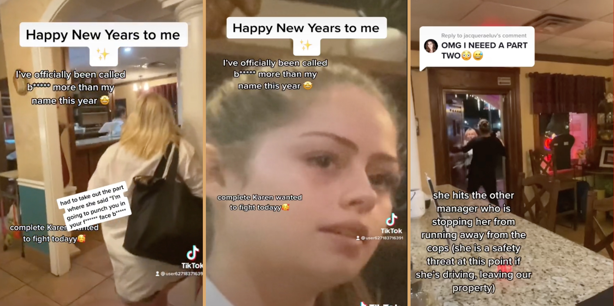 Karen accusing restaurant of drugging