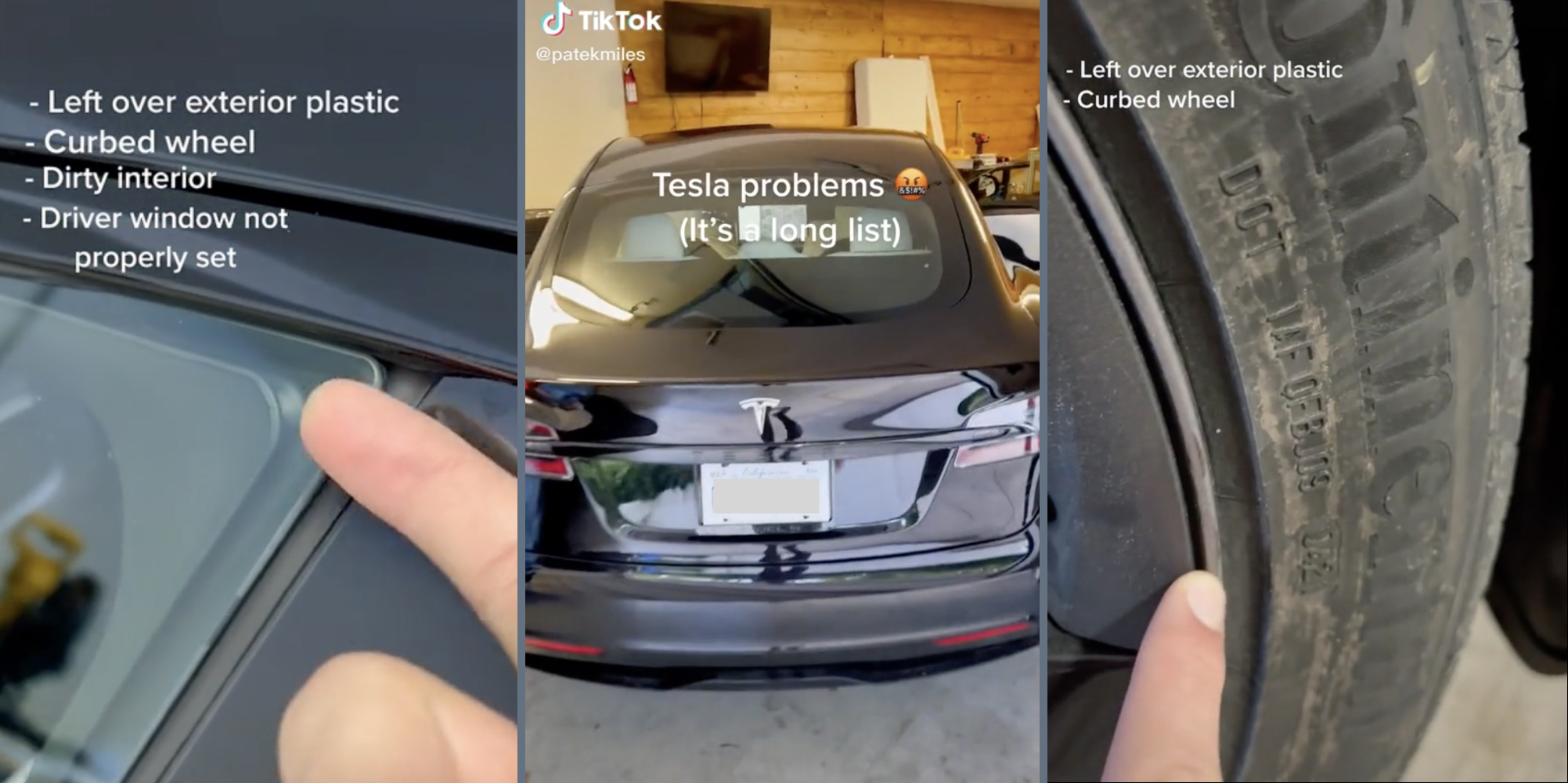 Tesla manufacturing issues.