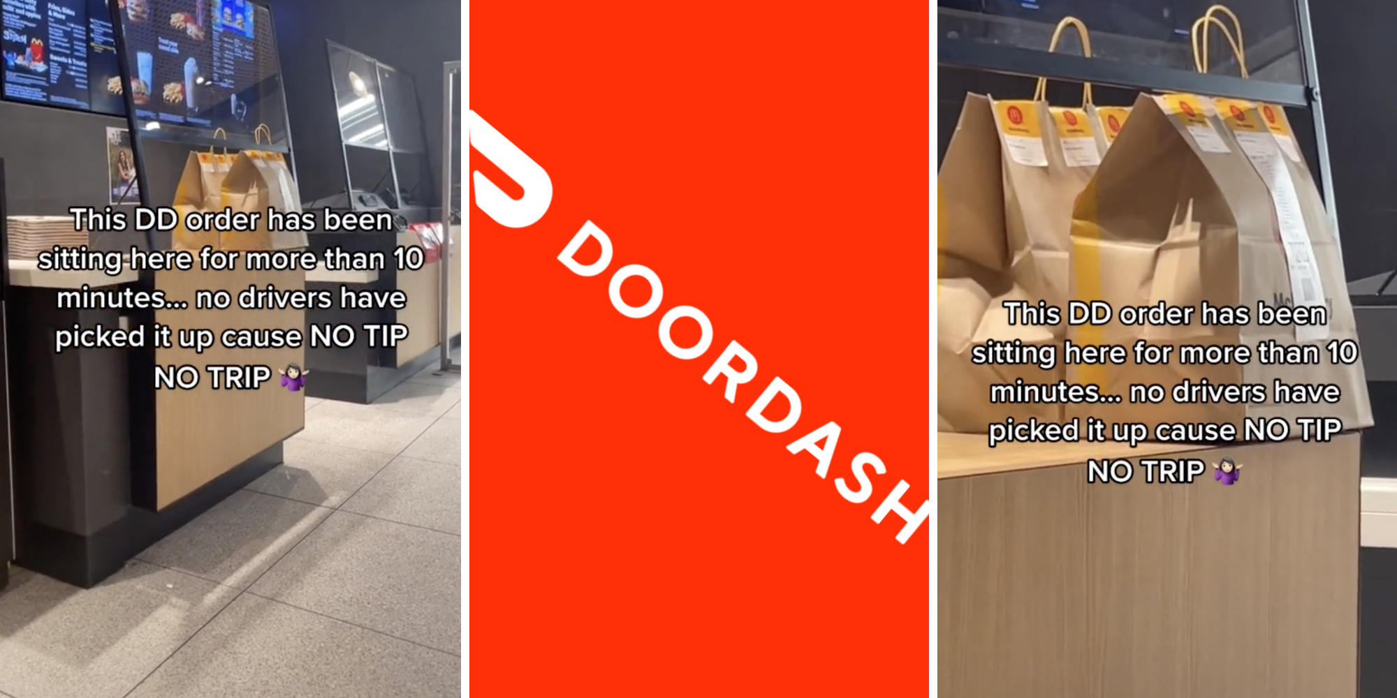 doordash order (l) (r) doordash logo (m)