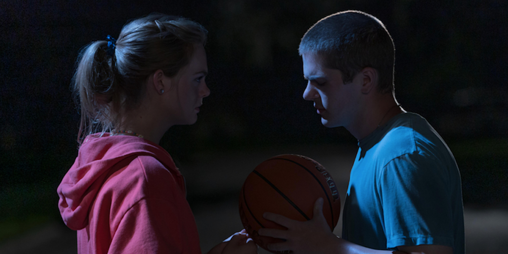 Elle Fanning and Colton Ryan