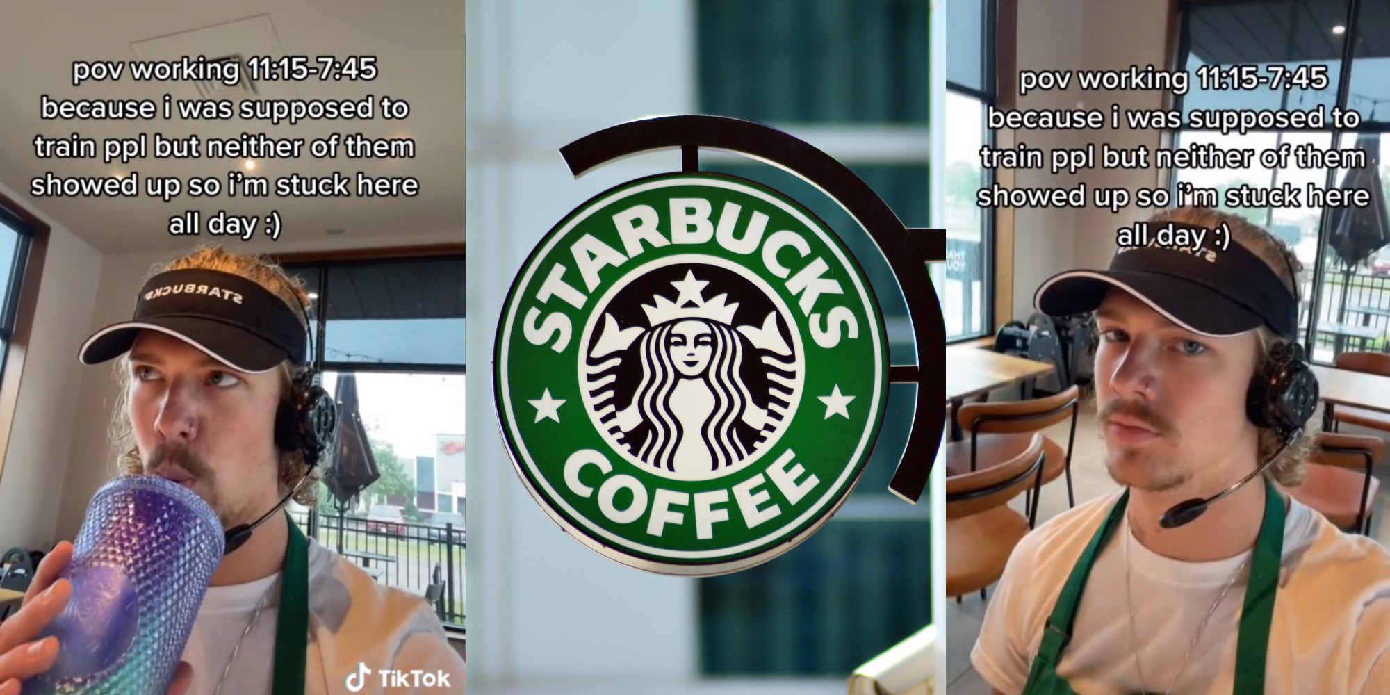 Starbucks Worker Shows Up To Train Workers—They Don't Show