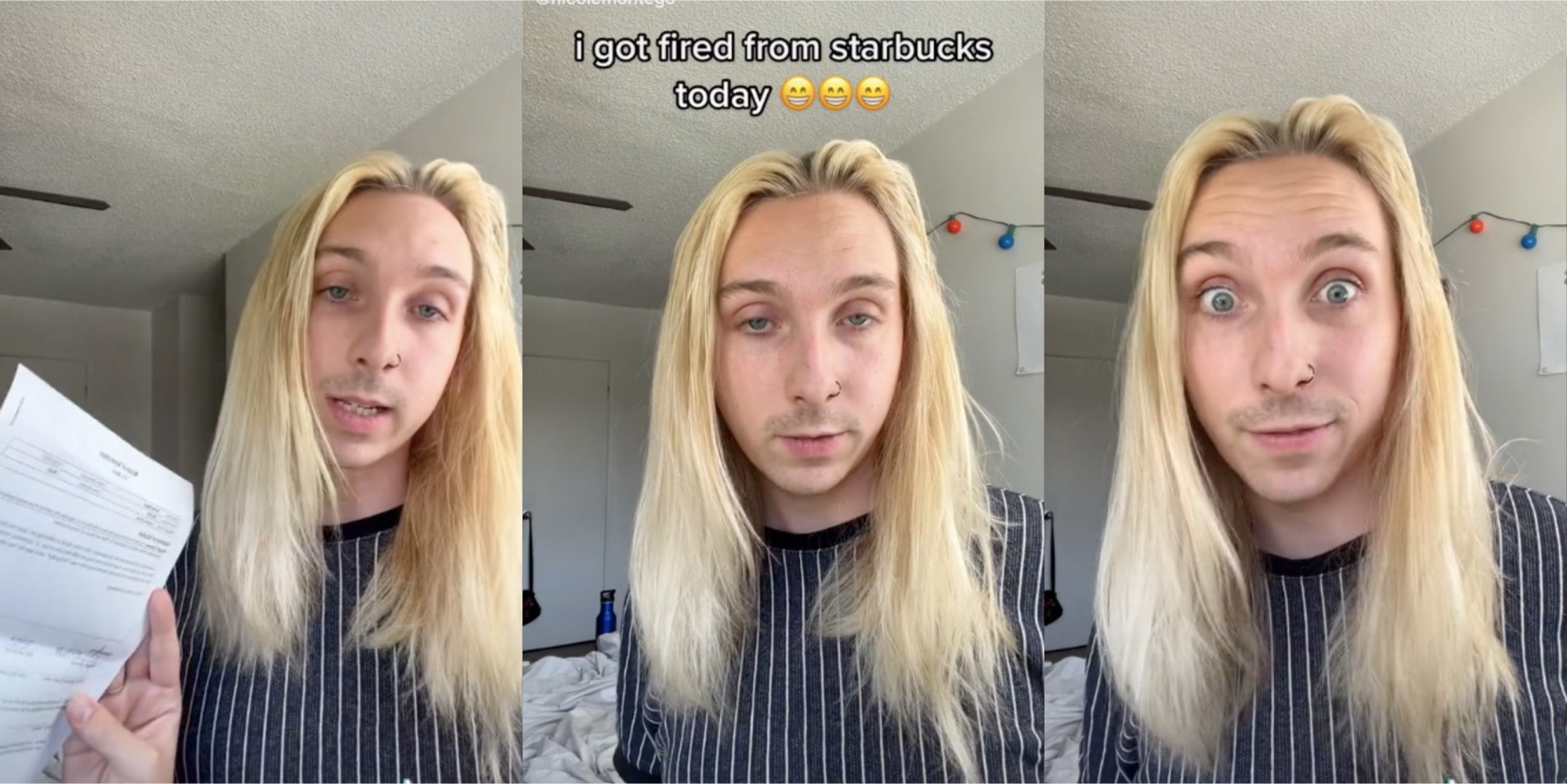 man gets fired from starbucks by giving out discounts tiktok