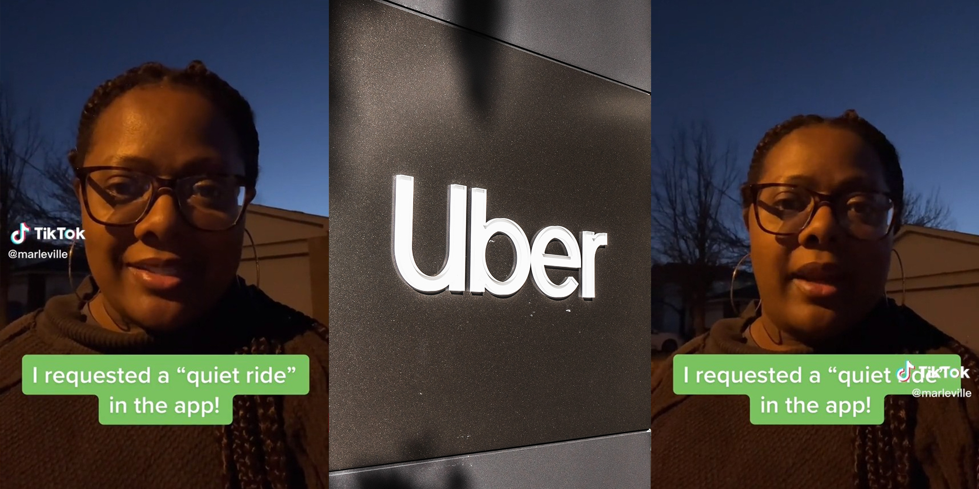 Woman says her Uber driver took her back home after she asked for music to be turned down