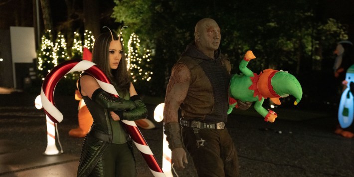 guardians of the galaxy holiday special candy cane