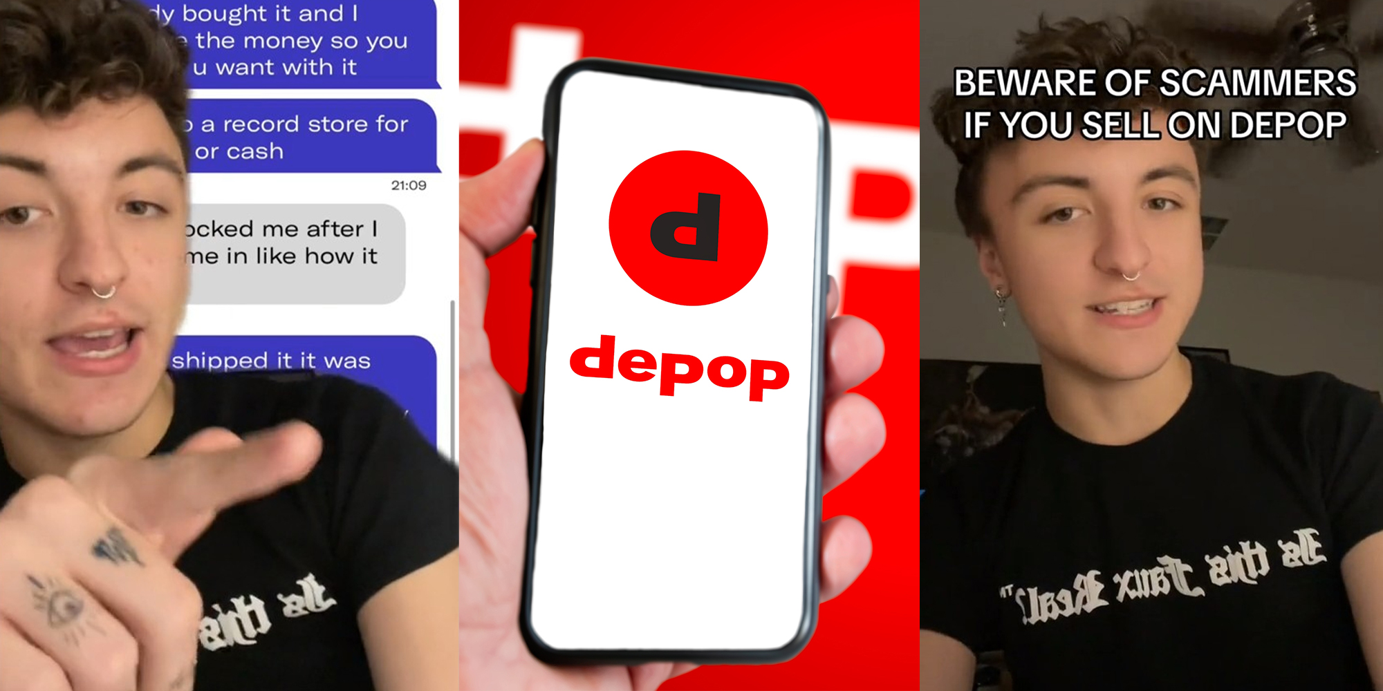 Depop seller calls out customer who tried to get money back for $135 vinyl