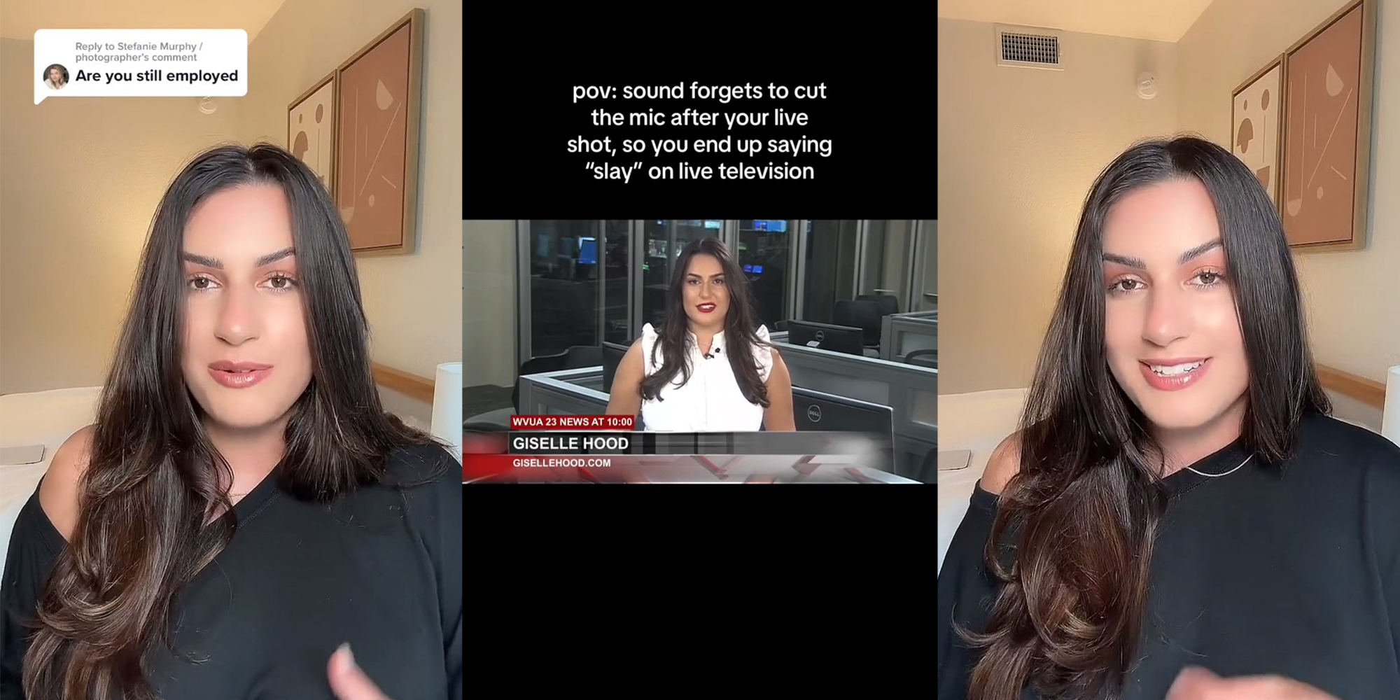 News anchor says 'slay' on live TV after forgetting to cut her mic