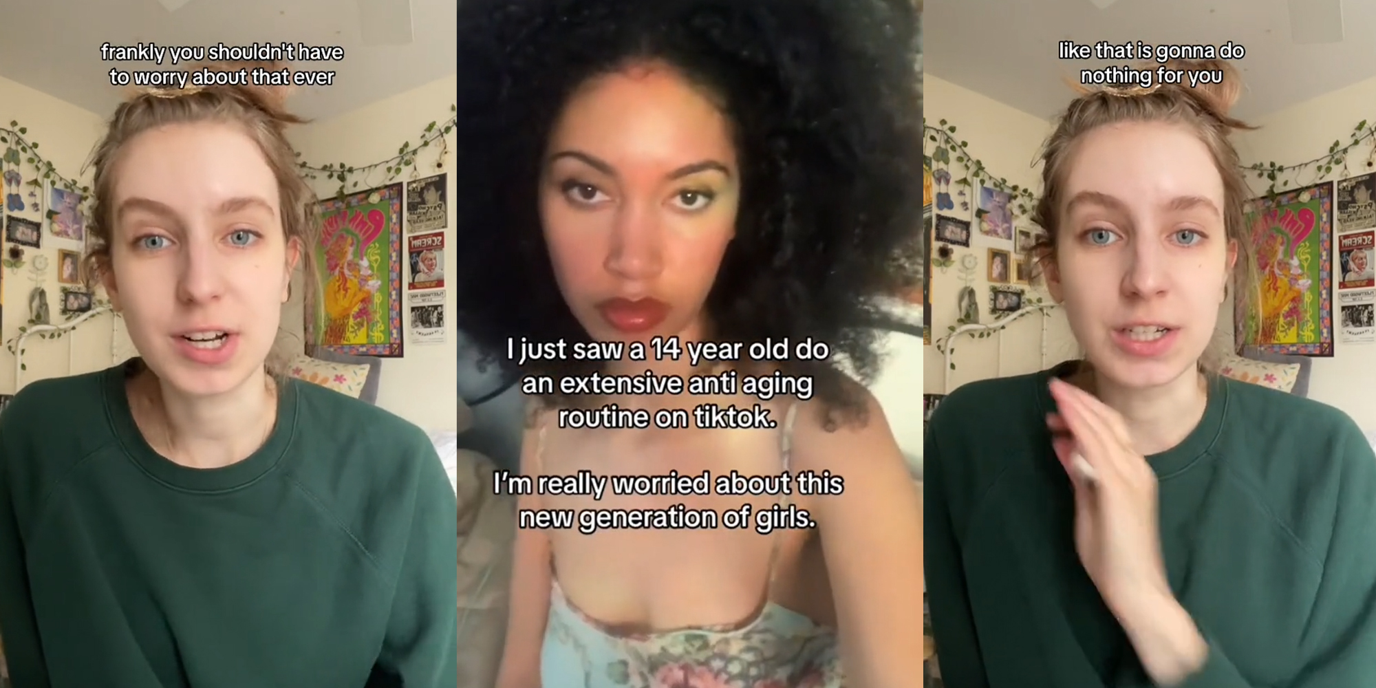 These 14-year-olds already have anti-aging skin regimens