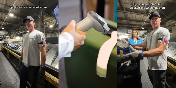 Airport worker shares hack to prevent lost baggage