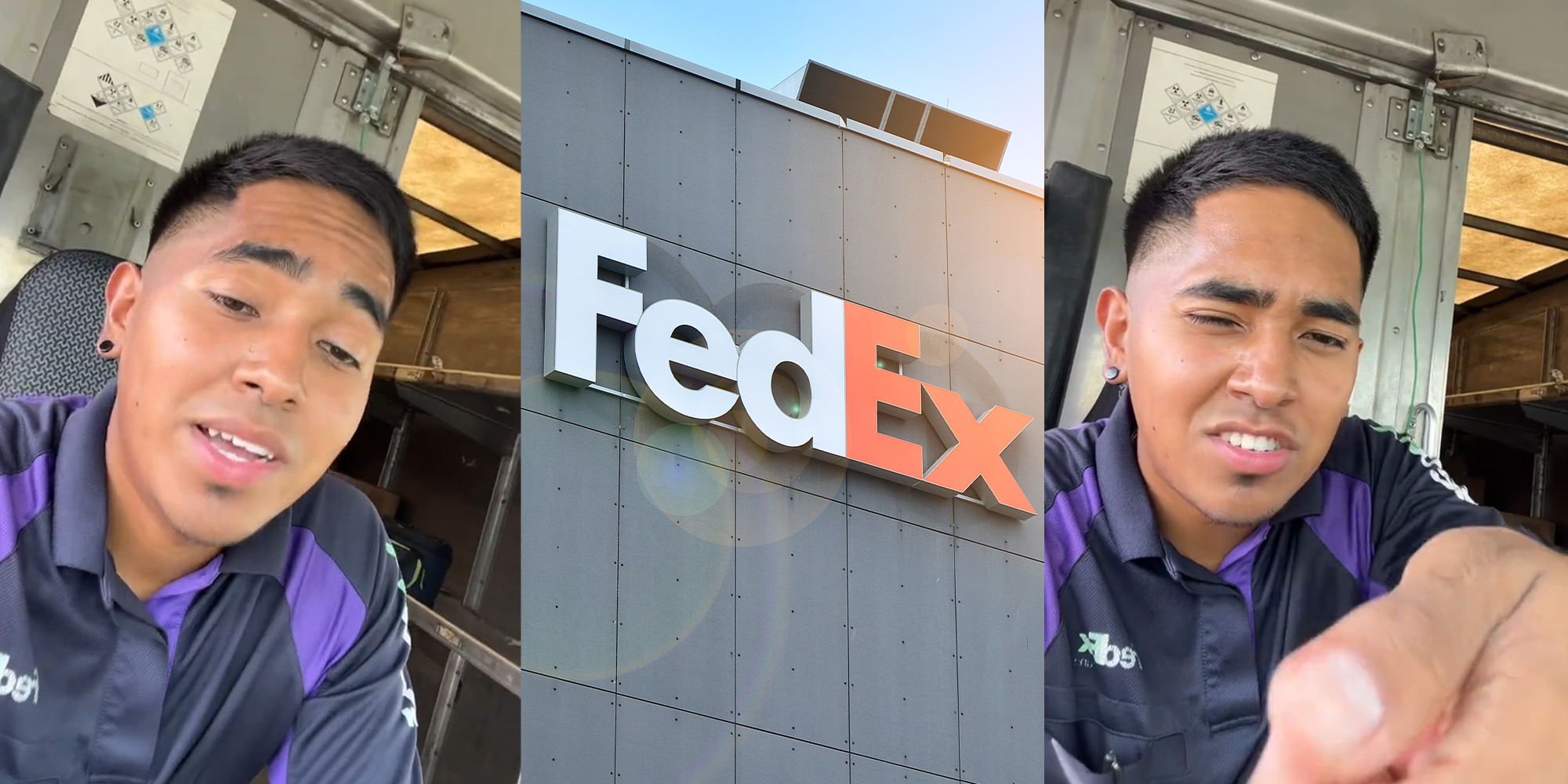 Fedex driver needs signature on alcohol order.