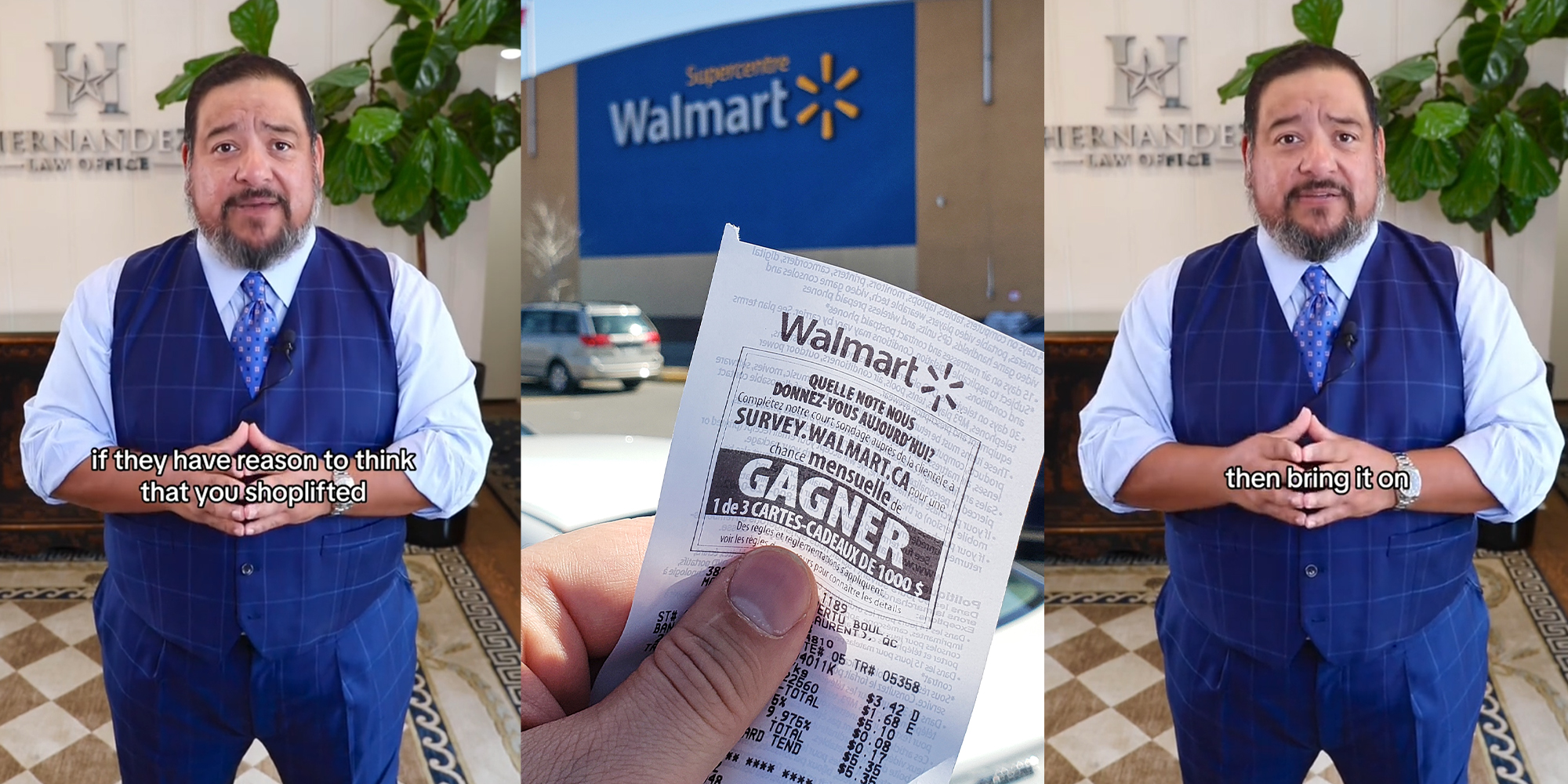 Lawyer says you don’t have to give Walmart workers permission to check receipt on way out