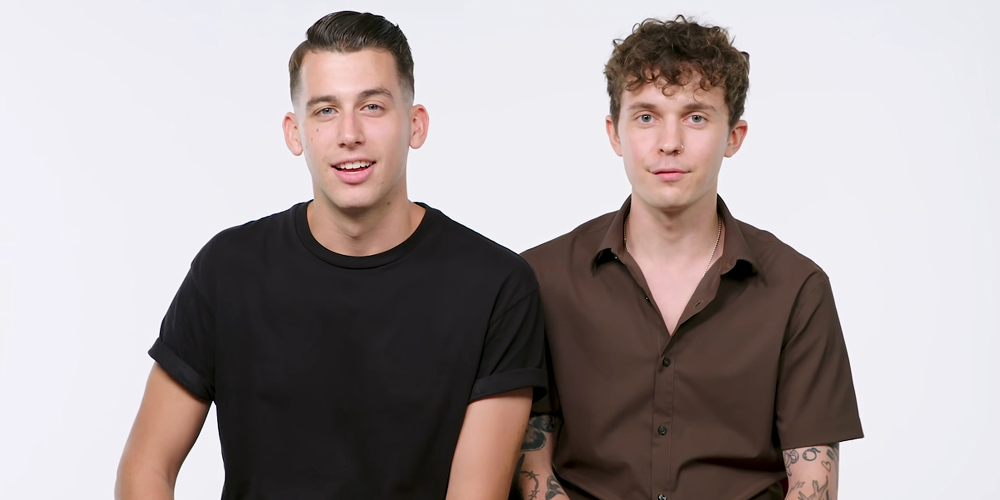 Kurtis Conner and Dean Hebscher in front of white background