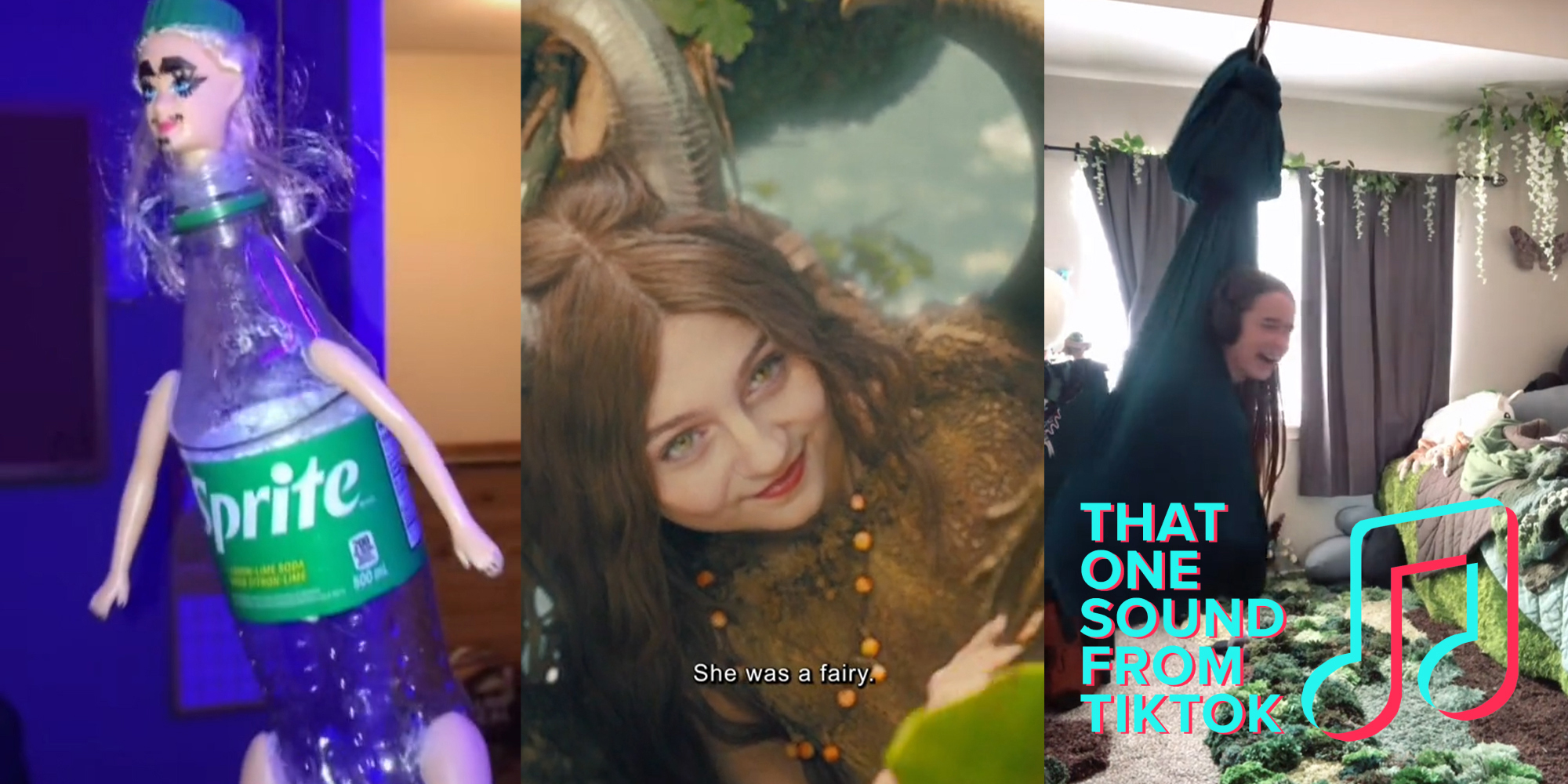 she was a fairy tiktok