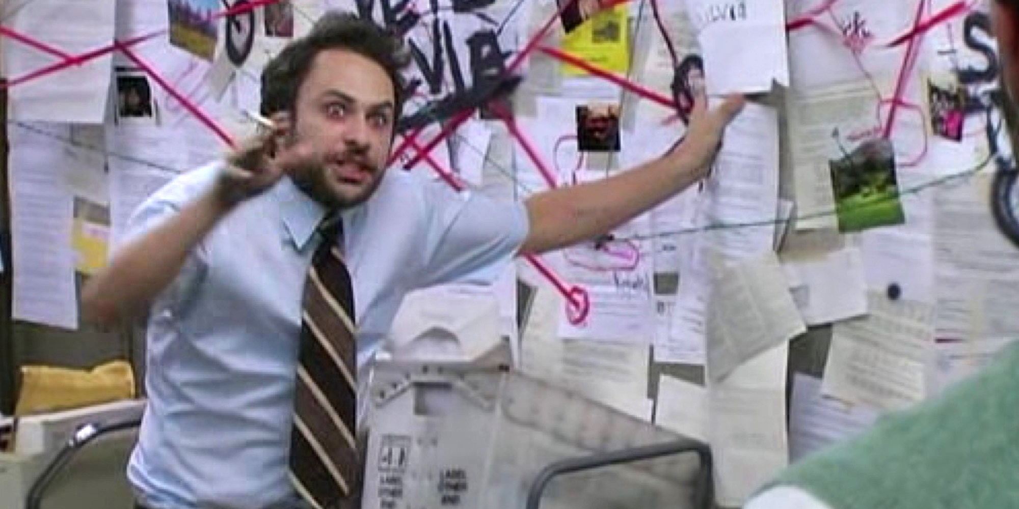 Charlie Day Pepe Silvia Conspiracy Meme It s Always Sunny Daily Dot Charlie Day Pepe Silvia Conspiracy Meme It s Always Sunny Daily Dot