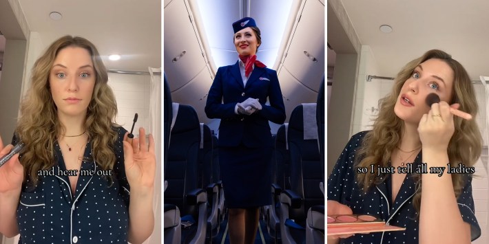 Flight attendant of 5 years says she would never wear shorts on a plane nor use the toilet paper