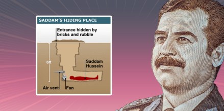 Saddam Hussein Hiding Place Memes