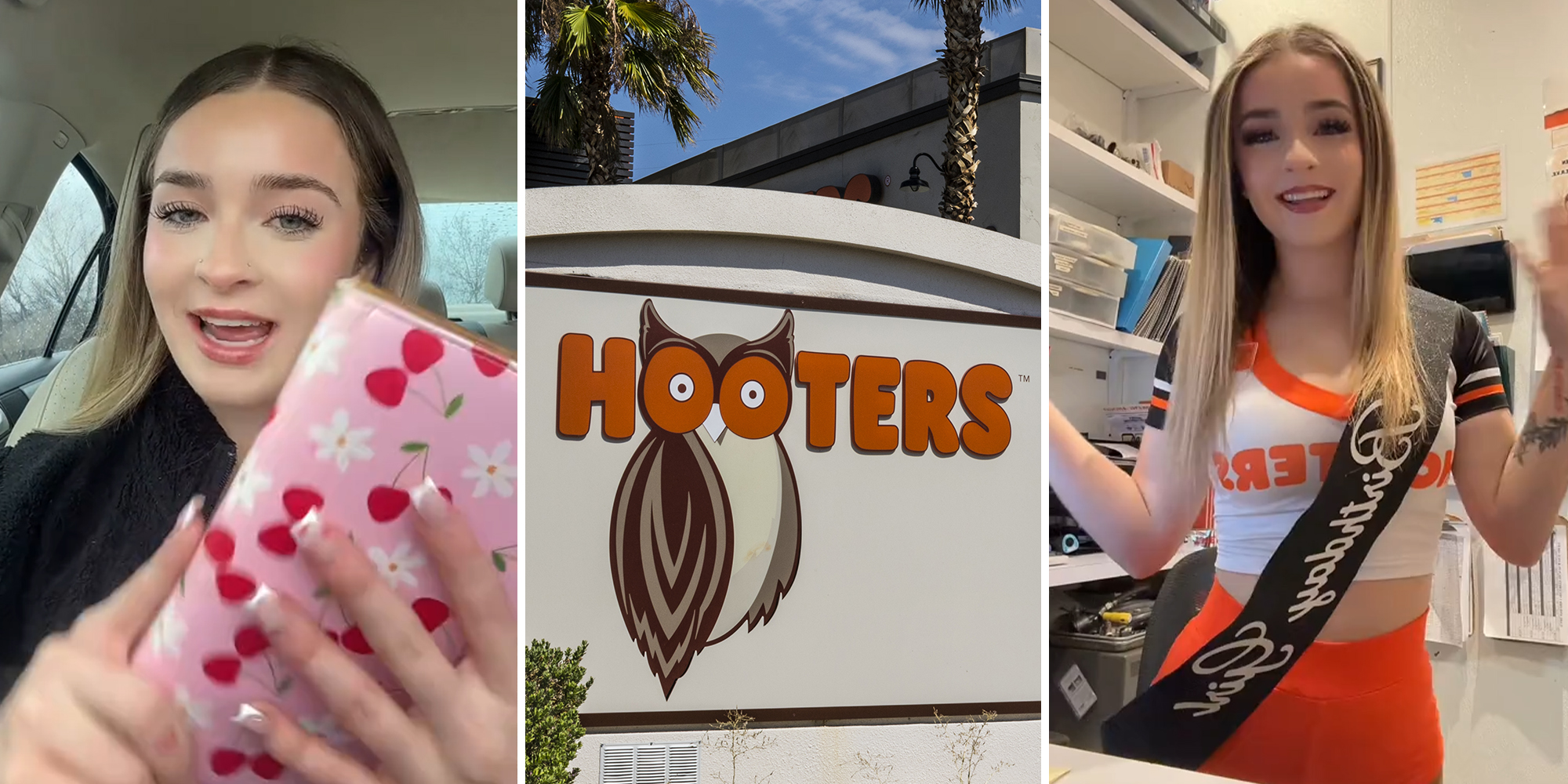 Hooters server reveals how much she made it tips while wearing her 'Birthday' sash