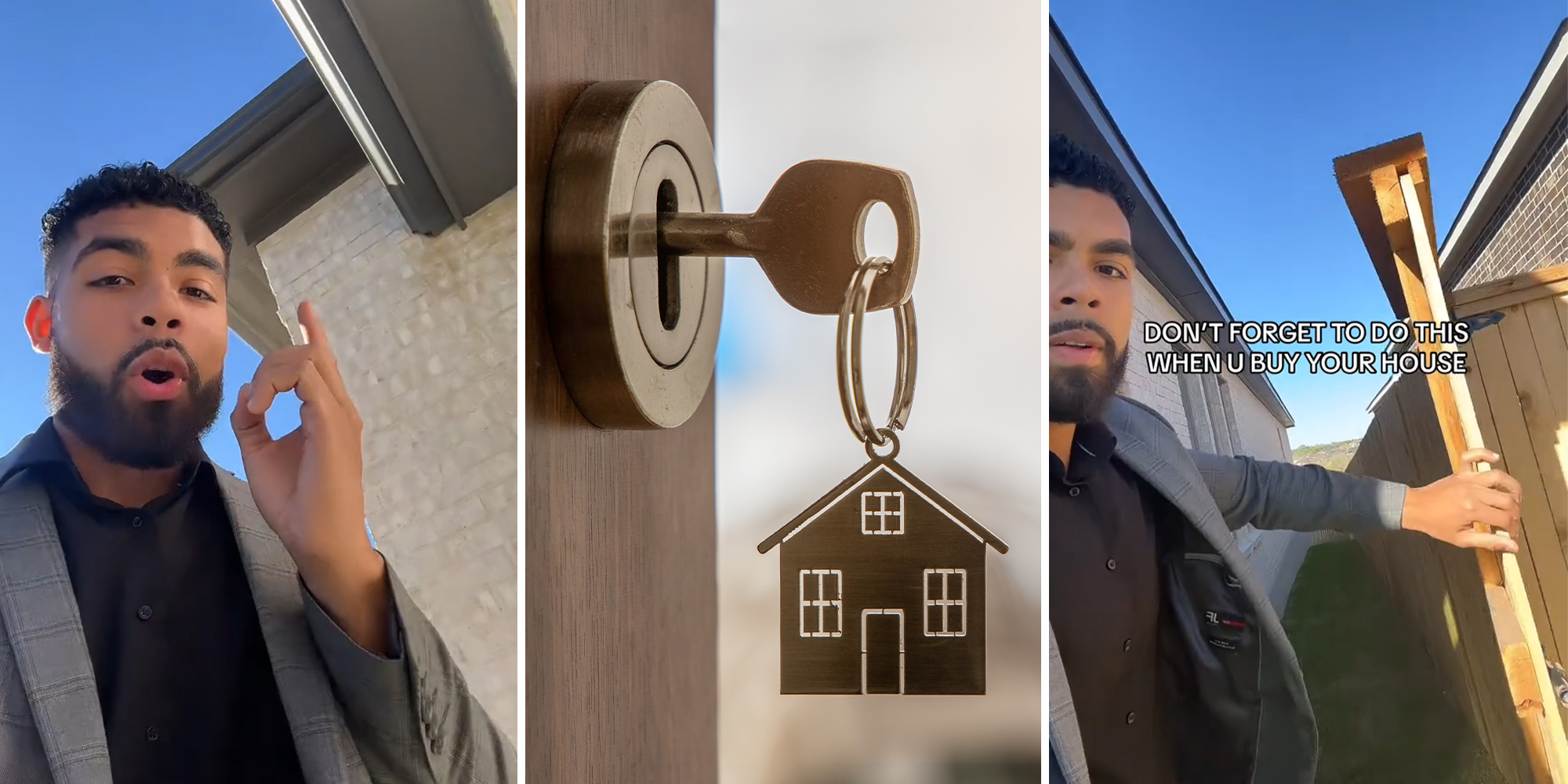 Realtor shows off this fence trick he uses for home buyers who hate loud dogs