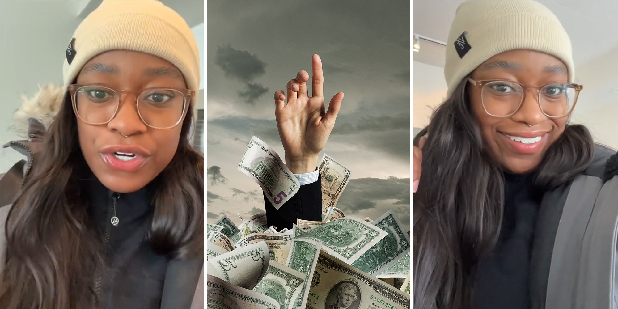 Worker says 'millionaire' client won't pay the money he owes her company