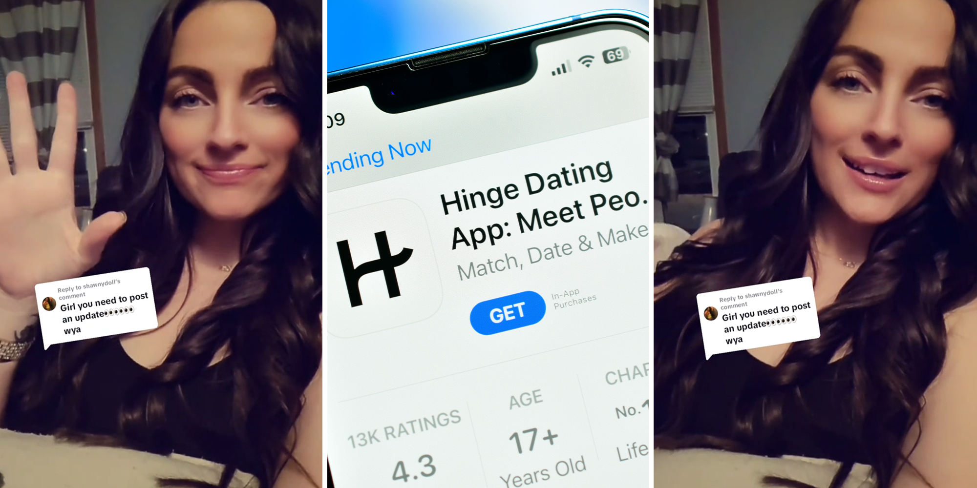 Woman films frightening encounter with 'racist' Hinge date who followed her home