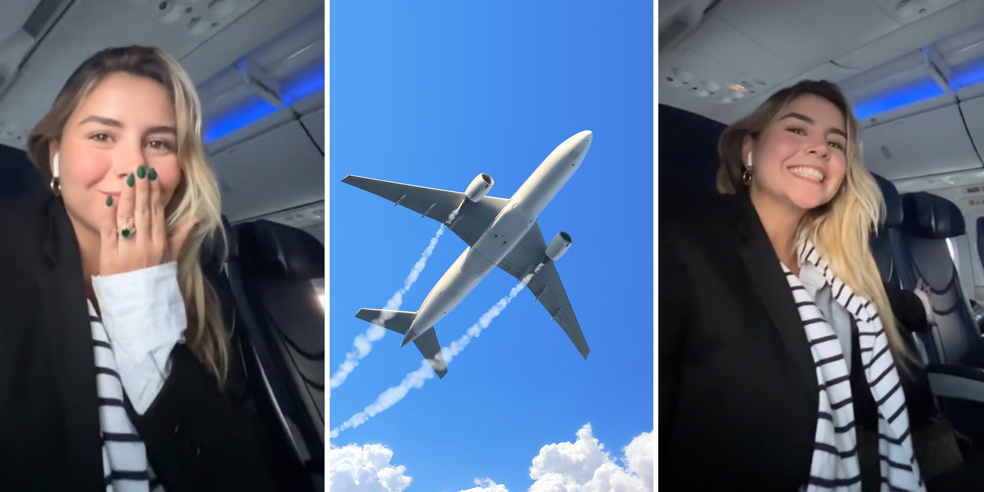 woman shares ‘hack’ she uses to not have to sit by anyone on plane