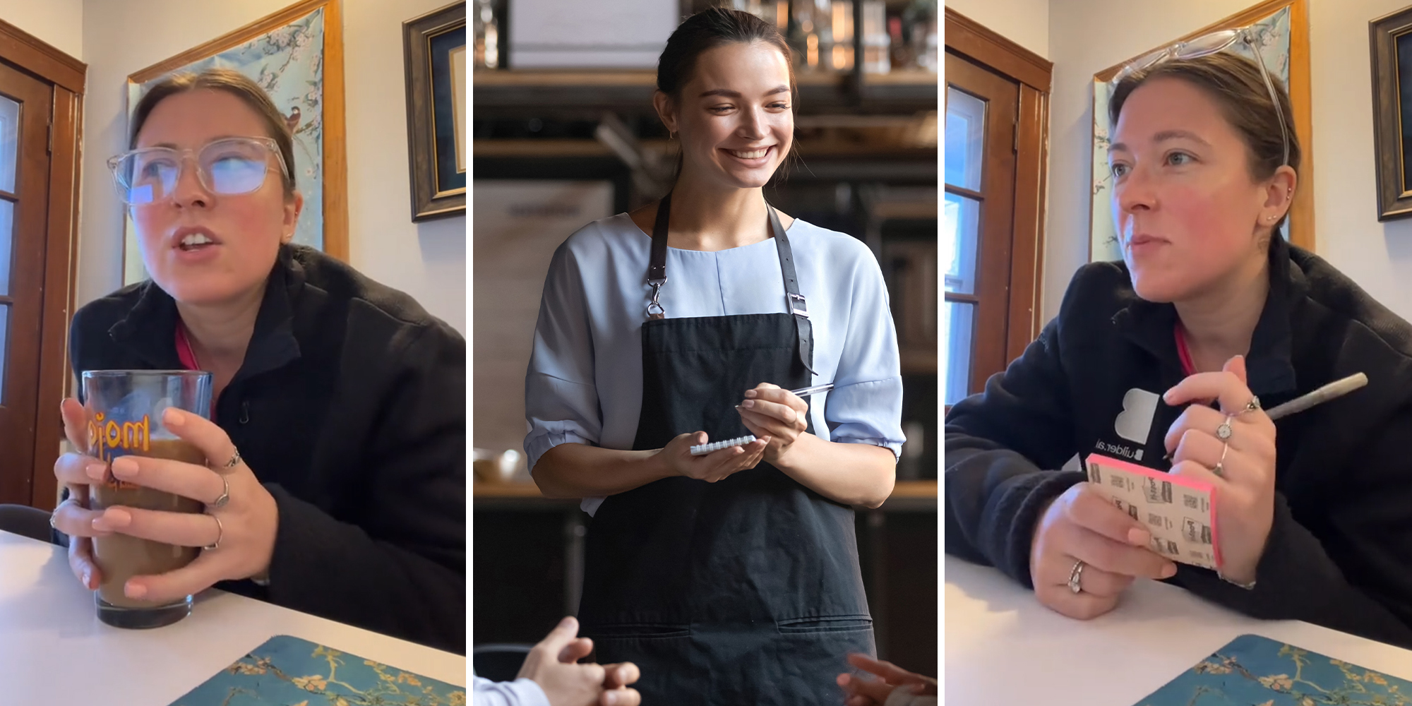 Server calls out customers who bring in outside food and drink