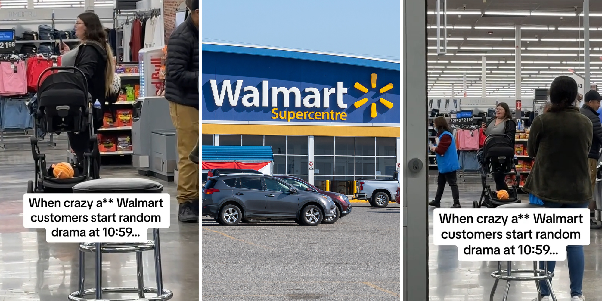Walmart worker calls out ‘crazy’ customer starting ‘random drama’ at 10:59pm
