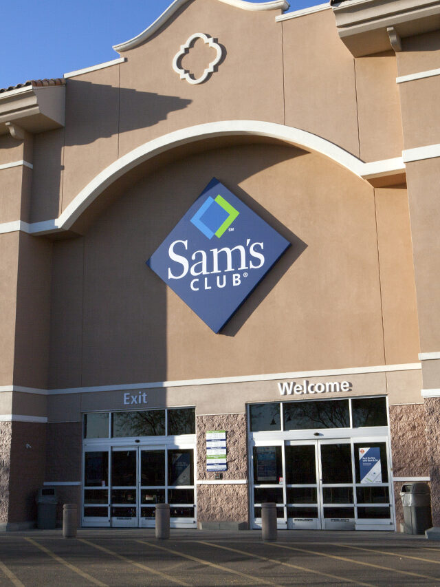 Halloween cake balls at Sam's Club (l) Sam's Club building with sign (c) Halloween cake balls at Sam's Club (r)