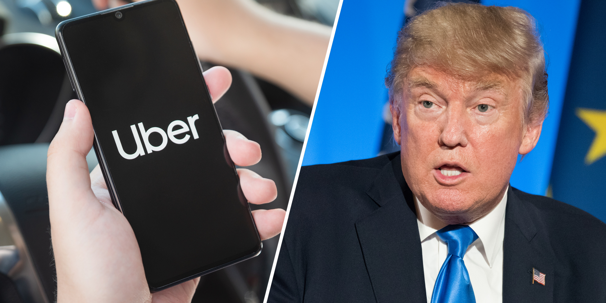 X User Cancels on Uber Driver with Trump Vanity Plate