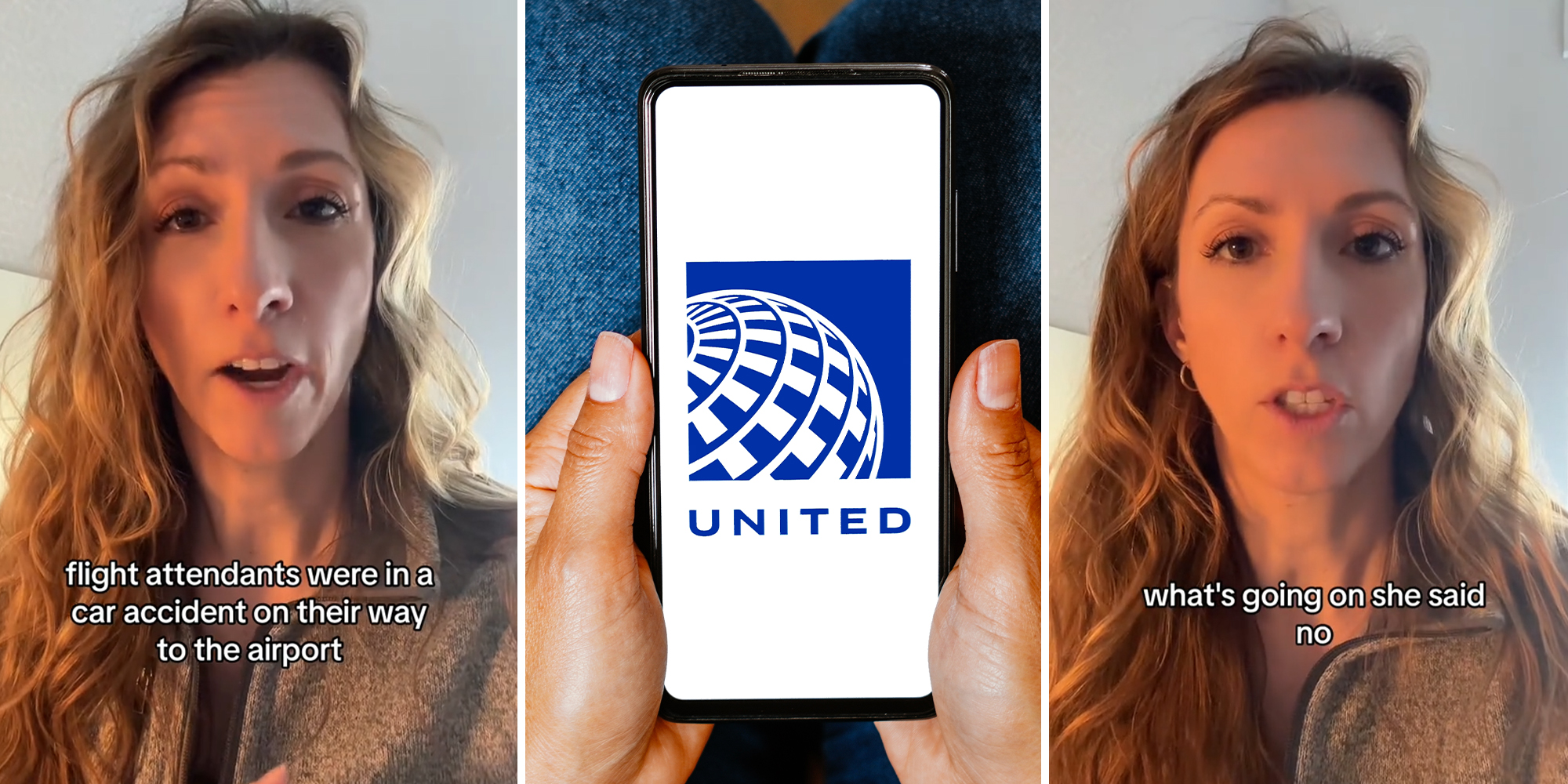 United Airlines passengers miss connecting flight