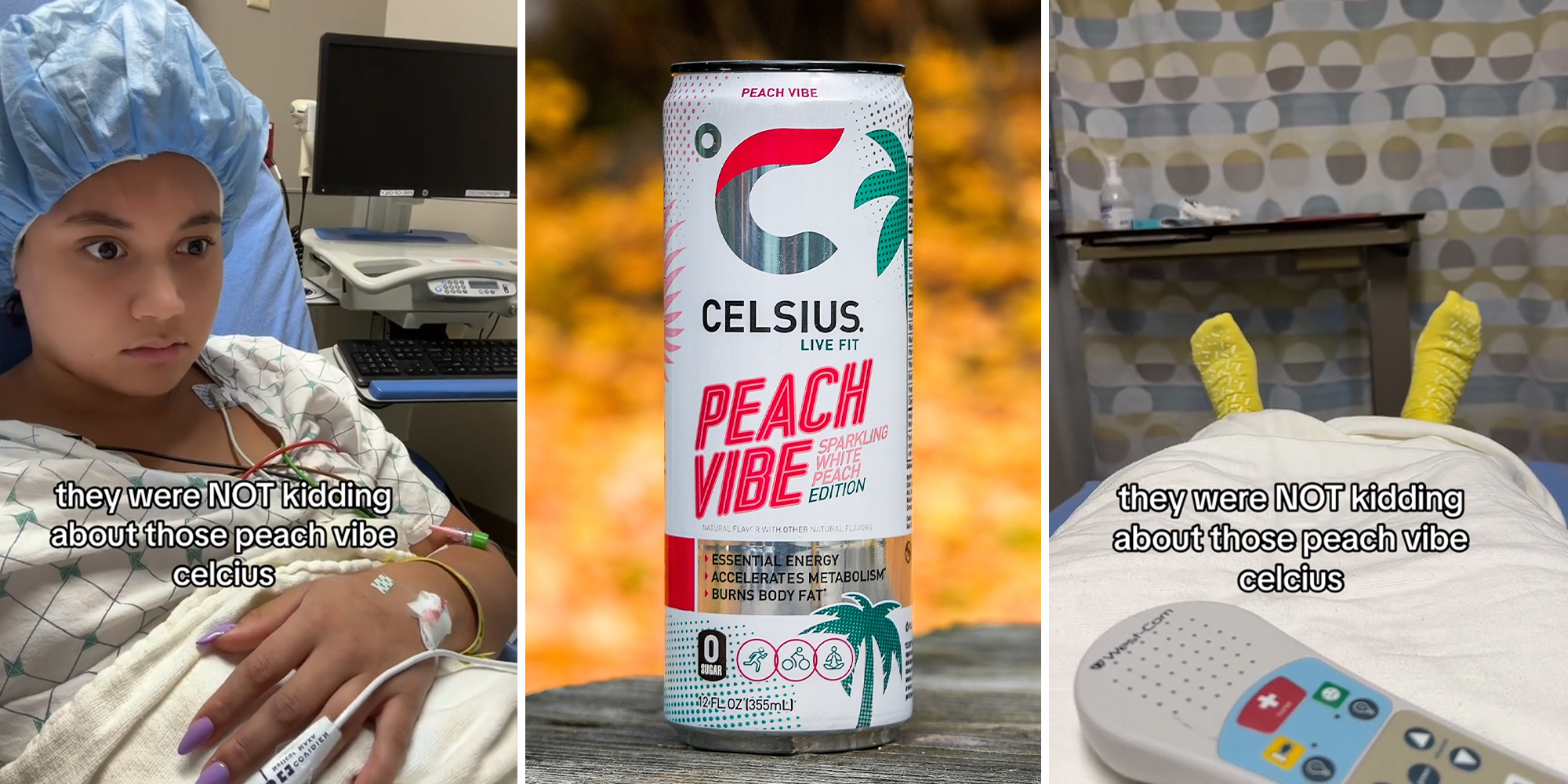 Customer says Celsius drinks sent her to the hospital