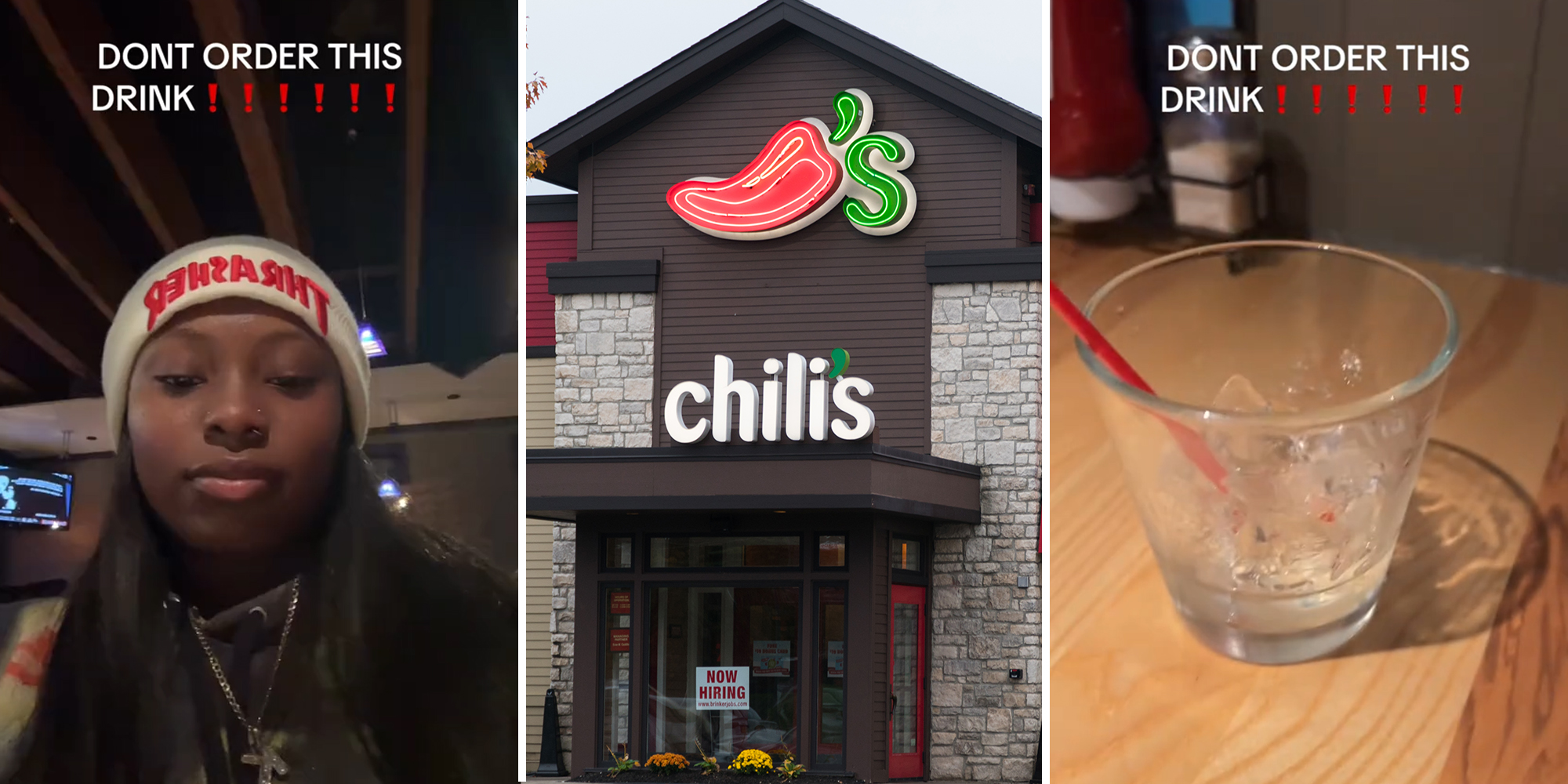 Chili’s customer warns against the 1 drink you should never order