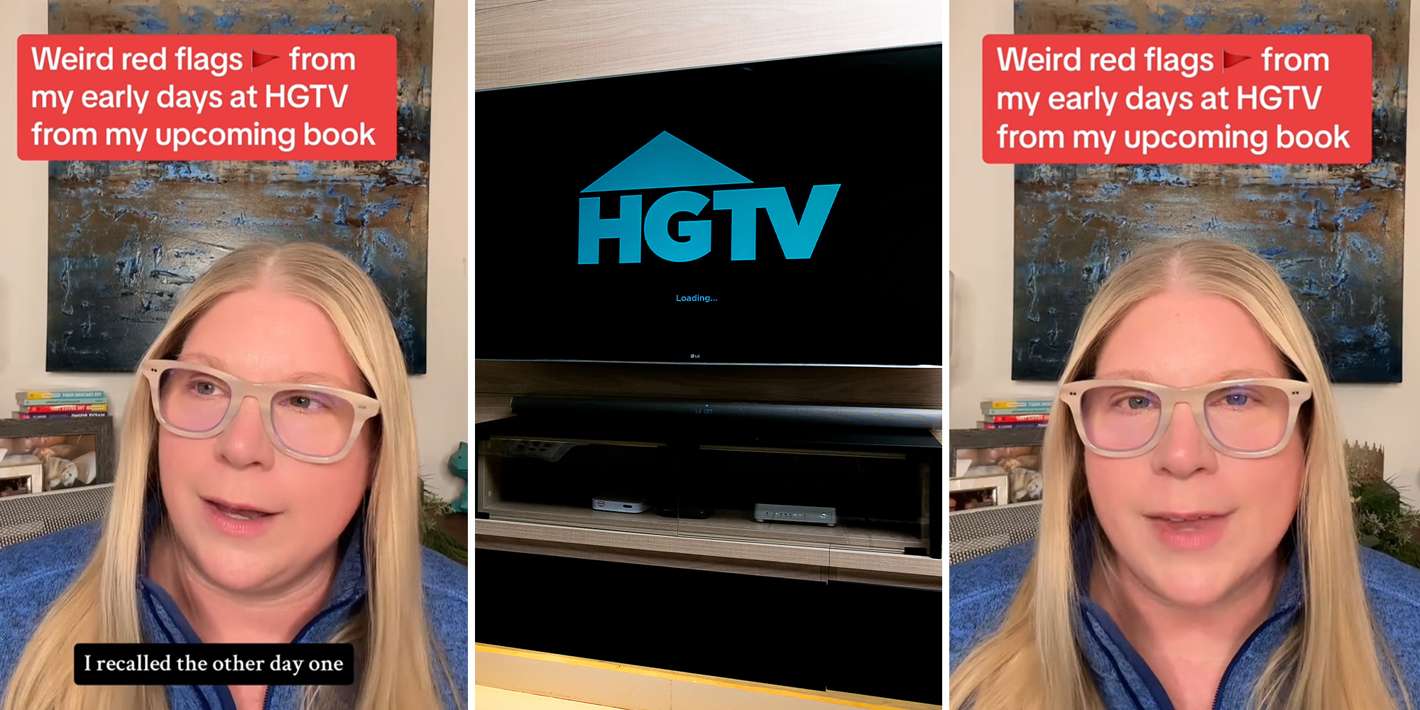 Former HGTV employee says manager took her out for coffee and asked for $10,000