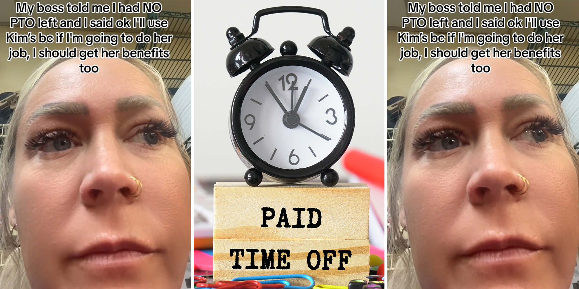 Worker tries to dip into co-worker’s PTO