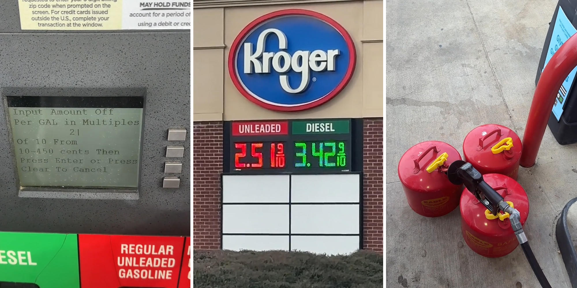 Kroger customer gets 34 gallons of gas for 66 cents