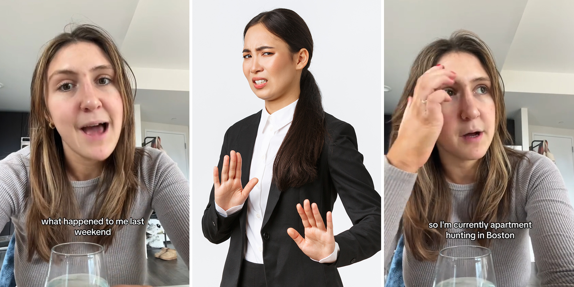 Leasing agent tries to talk woman out of tour based on her looks