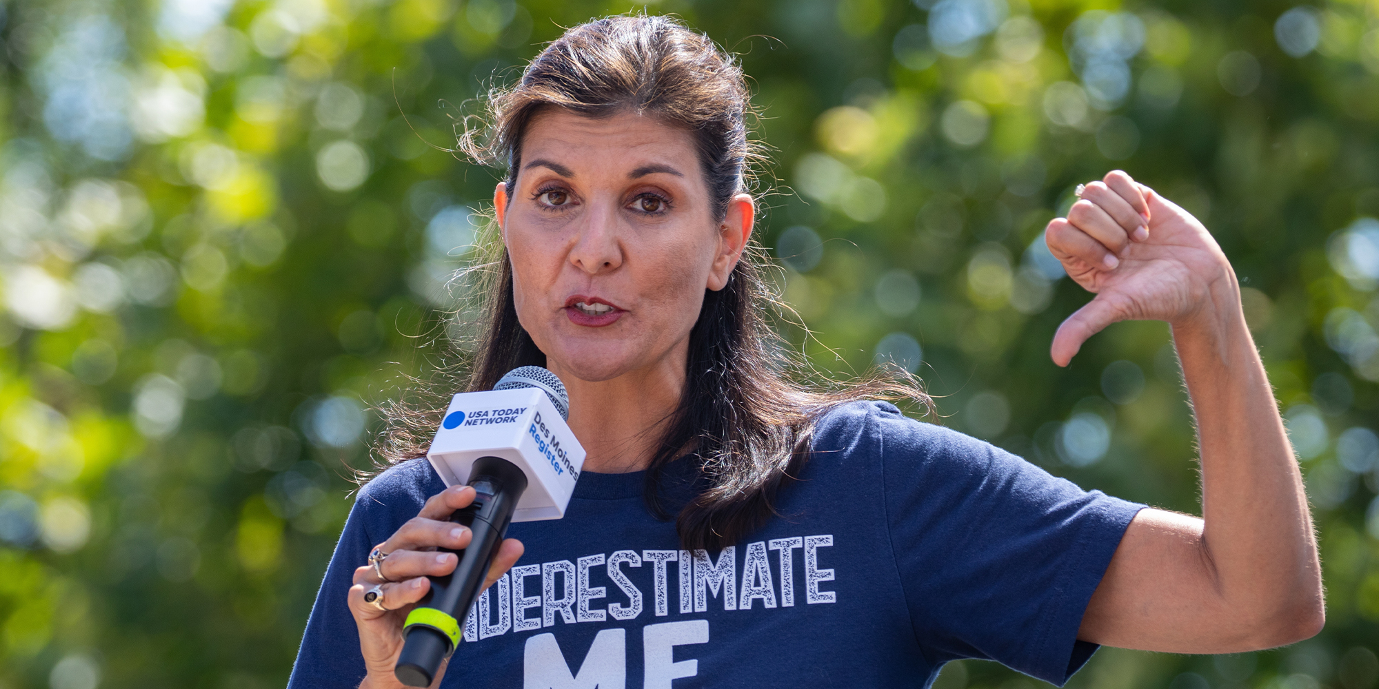 A Nikki Haley post is trending for its raunchy misinterpretation