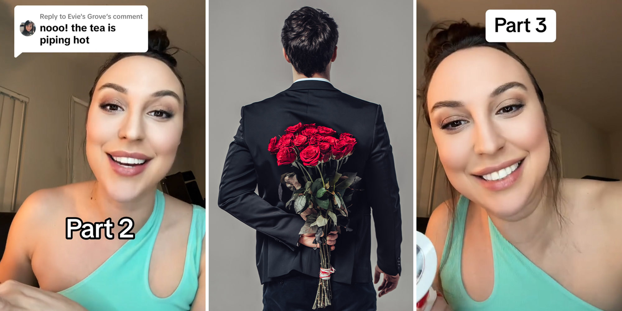 Woman says boss told her to pick up flowers for his wife. They never made it to the wife