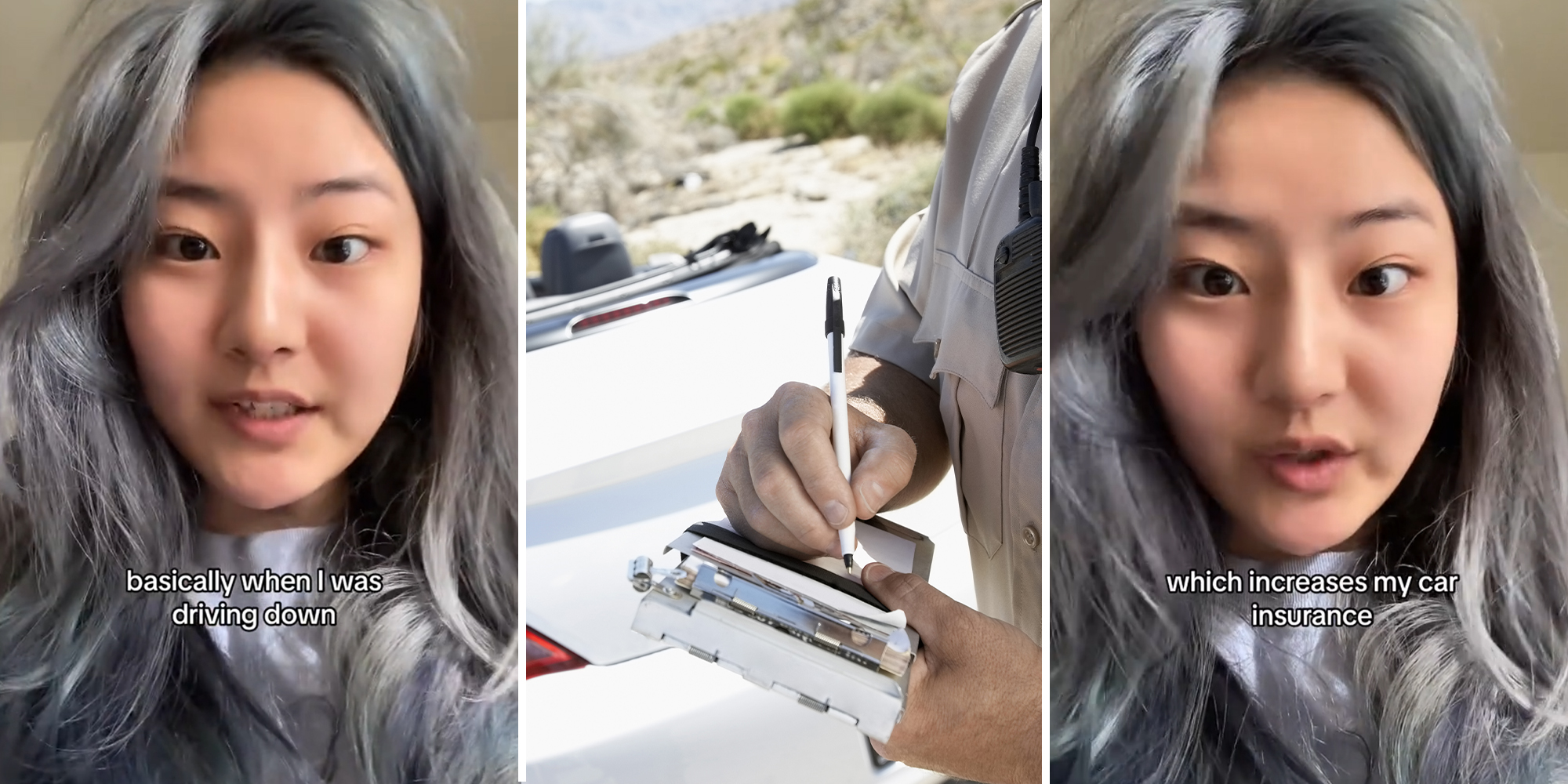 Driver shows how to get out of a speeding ticket online