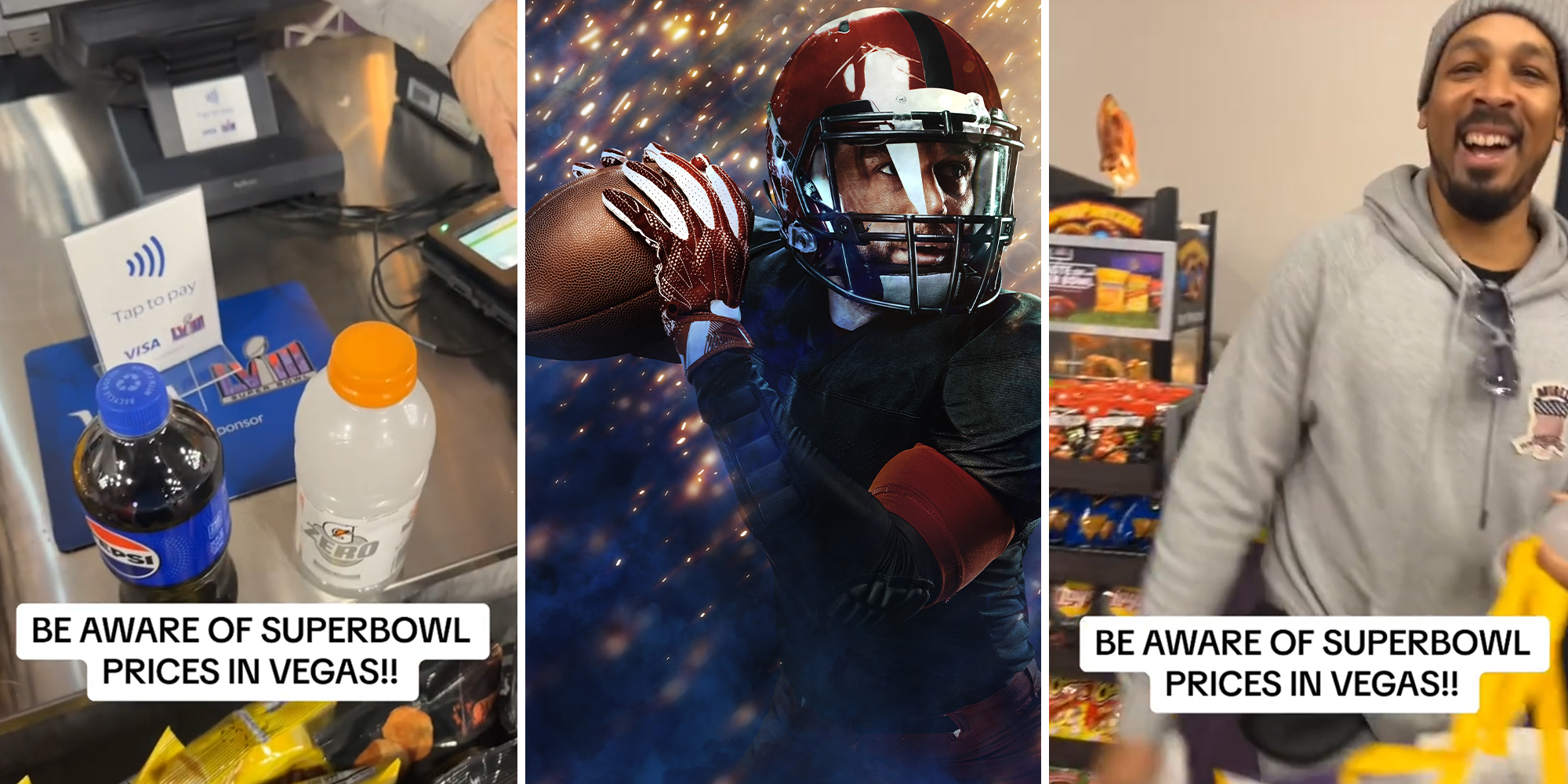 Customer slams 'Superbowl prices' after paying $23 for a Pepsi and a Gatorade