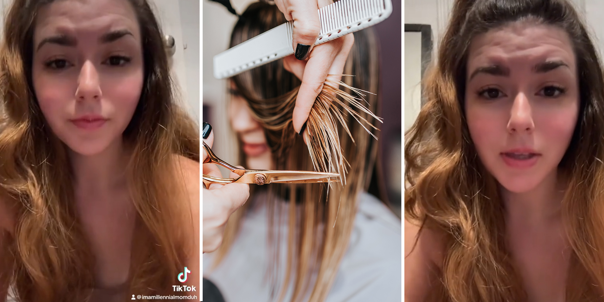 Woman says hair stylist expected her to tip on a free service after messing up her hair