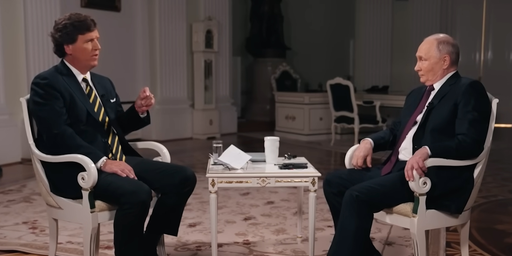 Putin trolls Tucker Carlson